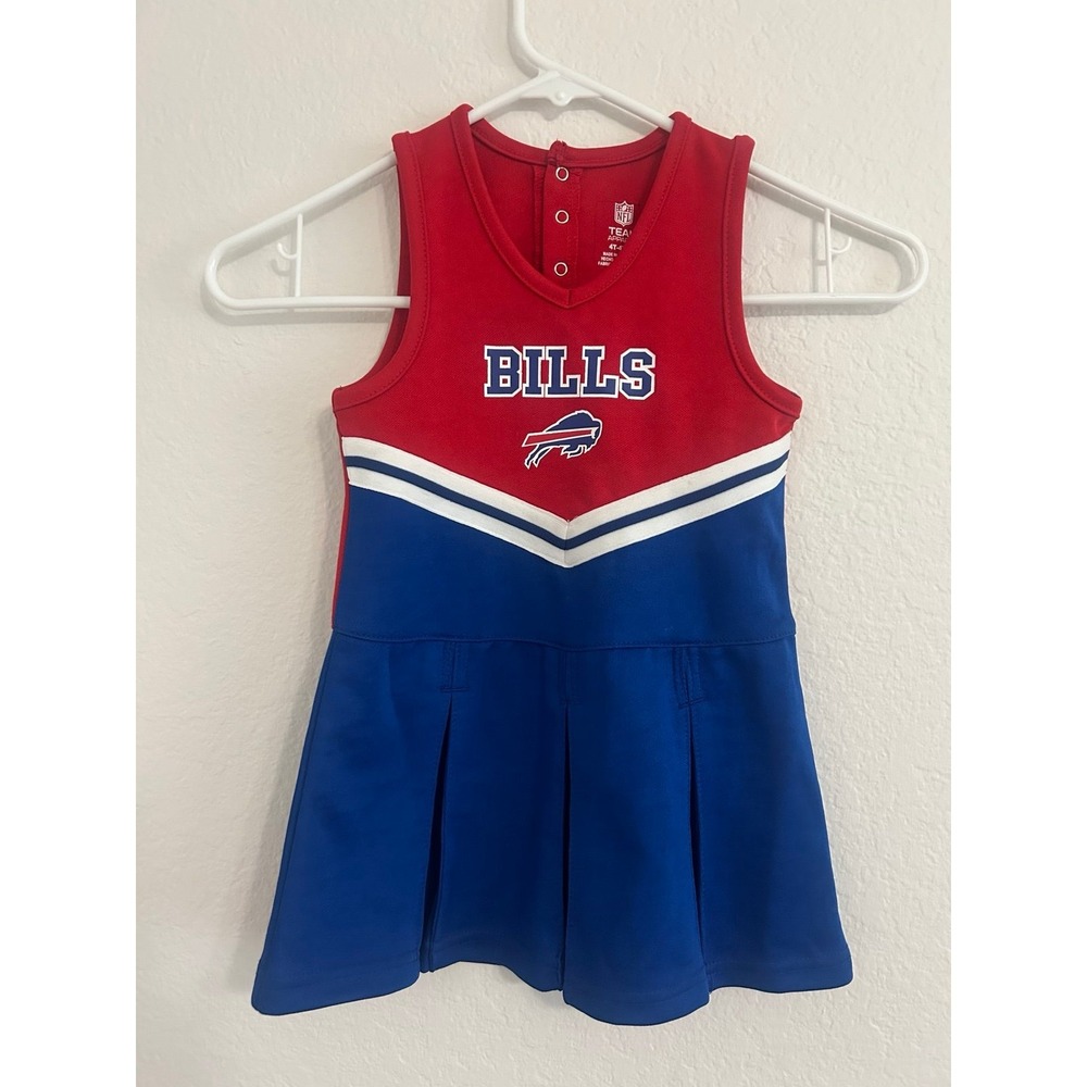 Buffalo Bills NFL Football Girls 4T Cheerleading Outfit Dress